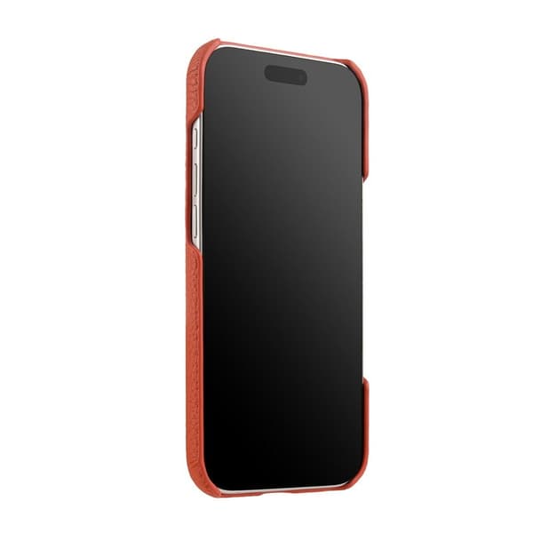 MELKCO Mobilskal till iPhone Air Äkta Läder PC MagSafe - Orange