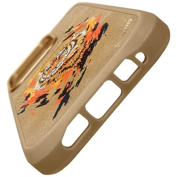 Nimmy Telefontaske til iPhone 16 Pro Max MagSafe Tiger - Lysebrun Brun