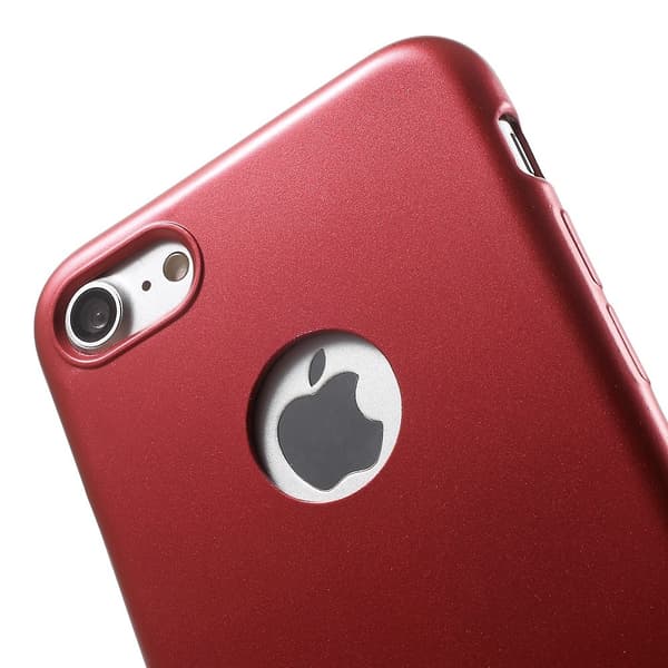 Tunt Flexicase Mobilskal till iPhone 7 Plus - Röd Red