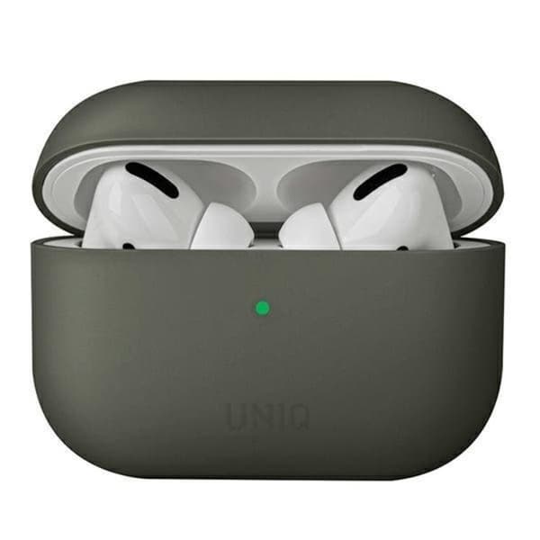 Uniq AirPods Pro Skal Silikon Lino - Grå Grå