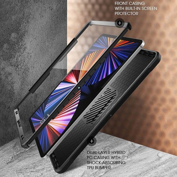 Supcase - Unicorn Beetle Pro Pencil iPad Pro 11 2021 - Sort Black