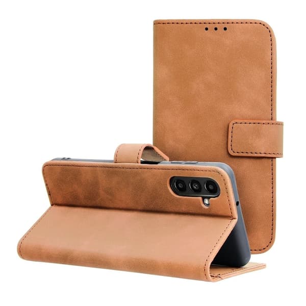Forcell Galaxy A13 5G/A04s 4G Etui Tender - Brun Brun