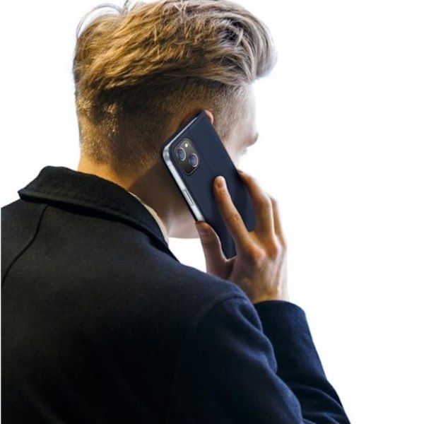 Dux Ducis iPhone 15 Plånboksfodral Skin Pro - Blå