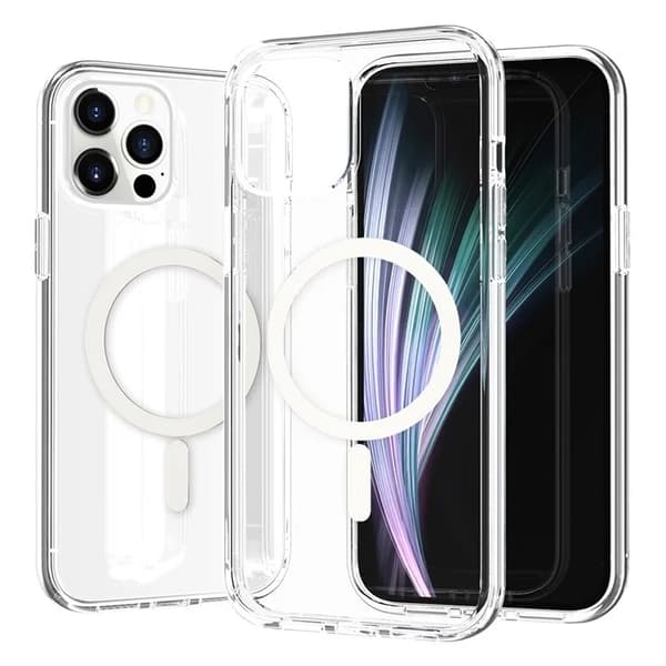 Mobilskal till iPhone 13 Pro Max MagSafe PC + TPU Clear - Transparent Transparent