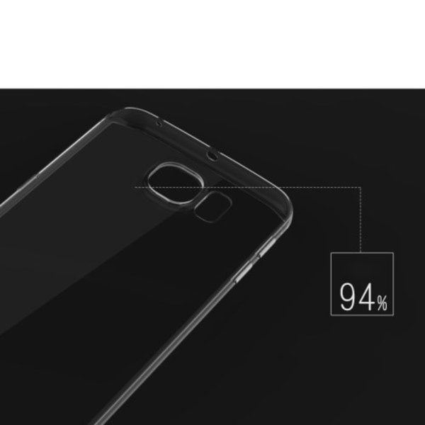 Rock Ultra Thin 0.7mm Flexiskal till Samsung Galaxy S6 Edge - Transparent