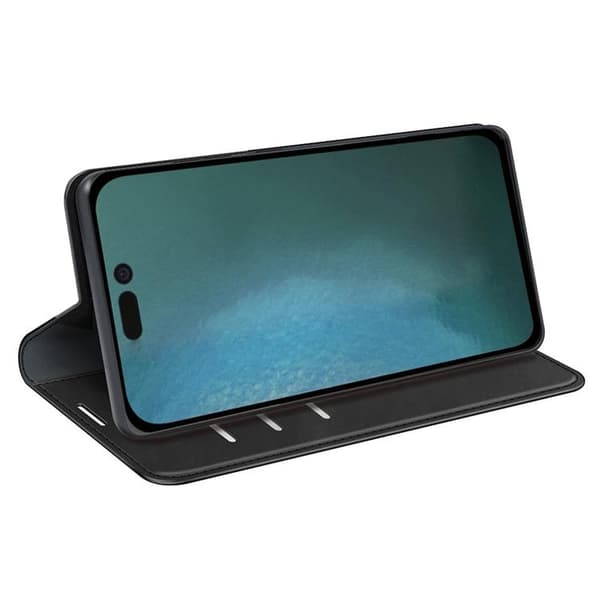 Folio iPhone 14 Pro -lompakkokotelo - Musta Black