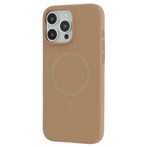 X-LEVEL Mobilskal till iPhone 16 Pro Max MagSafe Liquid Silicone Guld