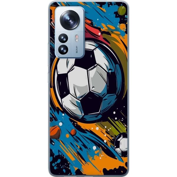 Mobilskal till Xiaomi 12 Pro med Fotbollar