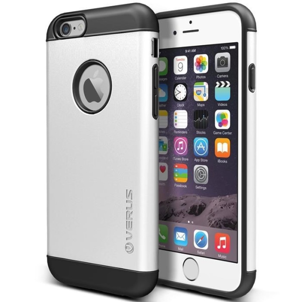 Verus Pound Slim Shock Skal till Apple iPhone 6 / 6S  (Vit) Vit