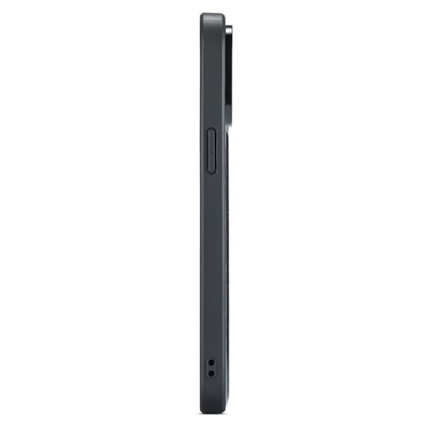 DG.MING Mobilskal till iPhone 12 Pro PU Läder Glitter Svart