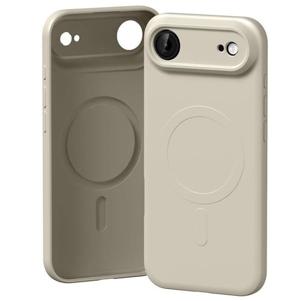 Mercury Mobilskal till iPhone Air MagSafe Semi-Silicone - Stone Grå
