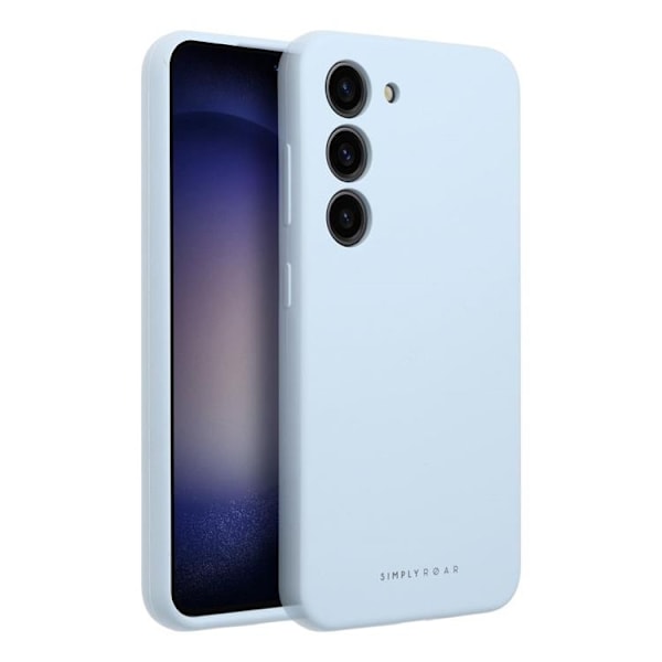 Roar Galaxy A55 5G Mobilskal Cloud Skin - Ljusblå
