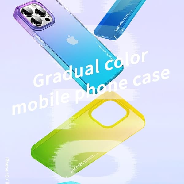 X-LEVEL Mobilskal till iPhone 15 Pro Max Colorful Series Blå