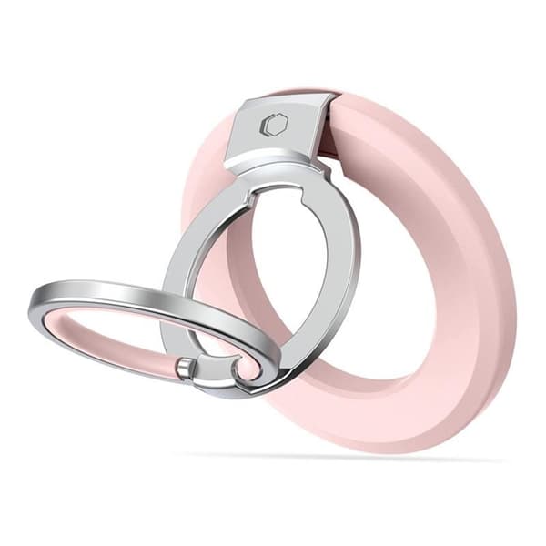 Tech-Protect Magsafe Magnetic Phone Ringhållare - Baby Rosa Rosa