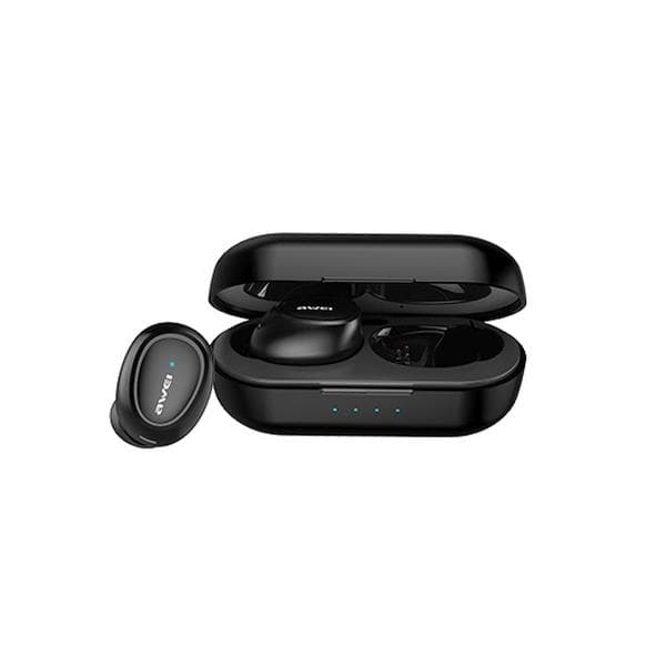 Awei TWS Bluetooth In-Ear Hörlurar T16 - Svart Black