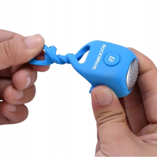 Rockbros Elektronisk Cykel Ring klocka - Blå
