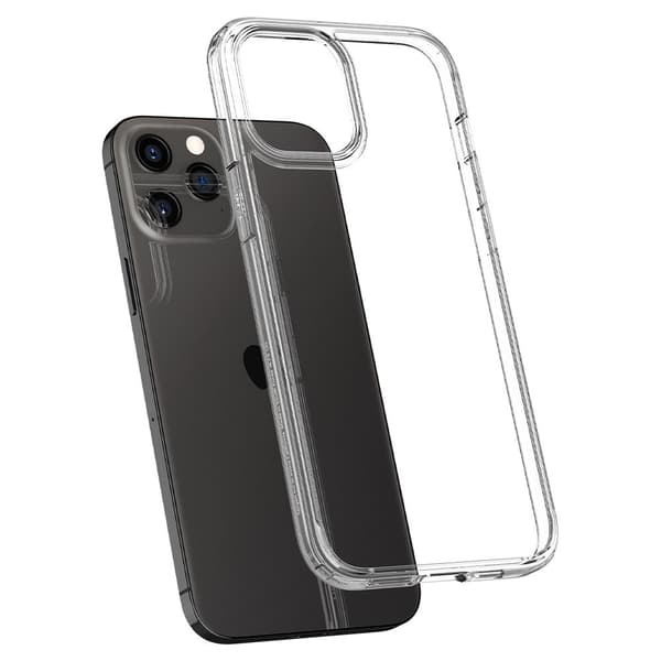 Spigen Ultra Hybrid iPhone 12 & 12 Pro - Crystal Clear Transparent