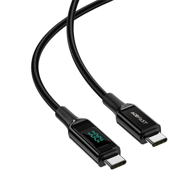 Acefast USB-C til USB-C 100W 2m - Sort