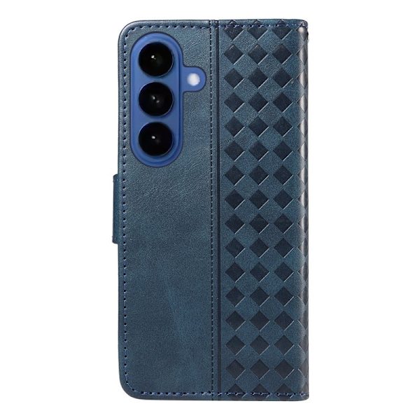Samsung Galaxy S26 / S26 Pro Plånboksfodral Konstläder Ställ - Blå