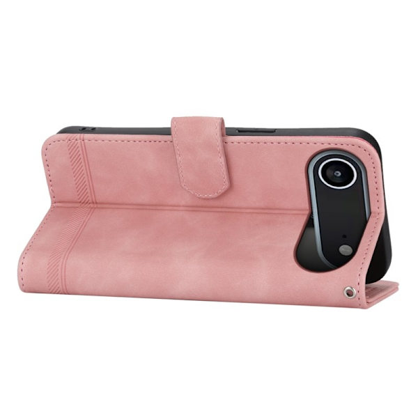 DIERFENG DF-03 Plånboksfodral för iPhone Air Konstläder - Rosa