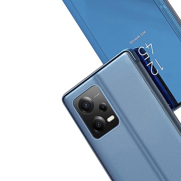 Xiaomi Redmi Note 12 Pro Plus Mobilcover Clear View - Sort Svart
