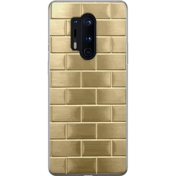 Mobilskal till OnePlus 8 Pro med Gyllene Murstenar