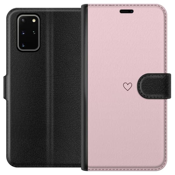 Plånboksfodral till Samsung Galaxy S20+ med Litet Hjärta