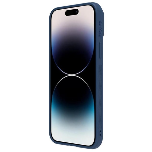 Nillkin iPhone 14 Pro Cover CamShield Læder S - Blå