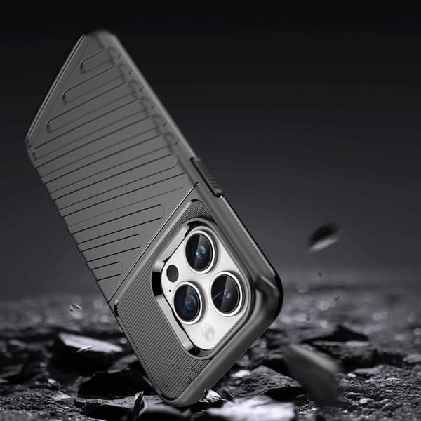 Mobilskal till iPhone 15 Pro Max Thunder Armored - Svart Svart