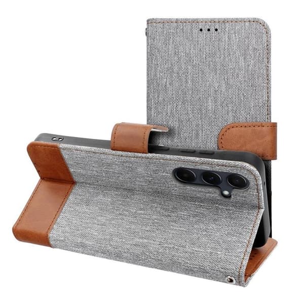 Galaxy A15 5G/4G Pung Taske Jeans - Grå Grå