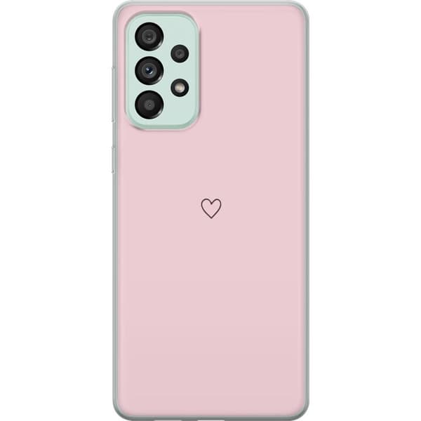Mobilcover til Samsung Galaxy A73 5G med Lille Hjerte