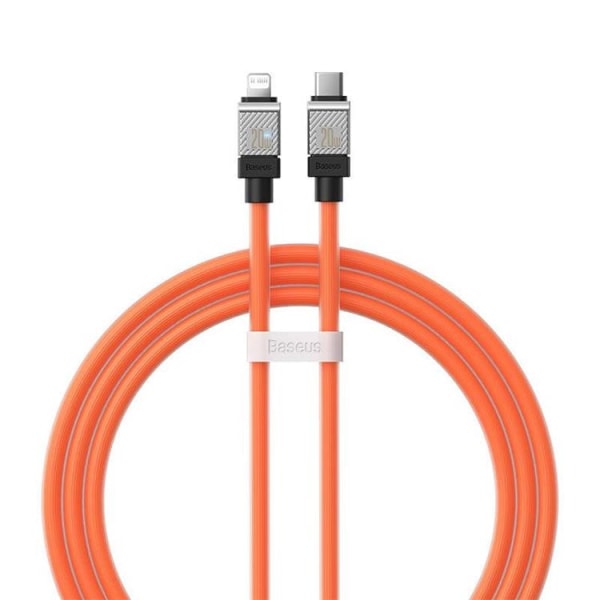 Baseus USB-C-Lightning-kaapeli 2 m CoolPlay - oranssi