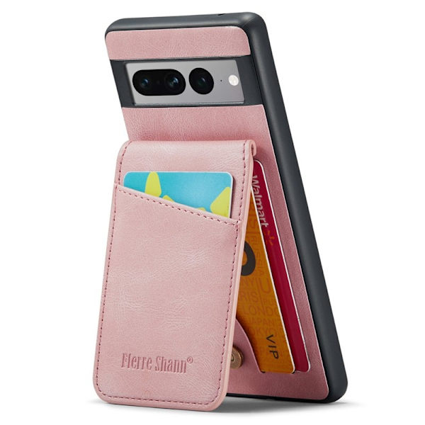 FIERRE SHANN Google Pixel 8 Pro Fodral PU+TPU - Rosa