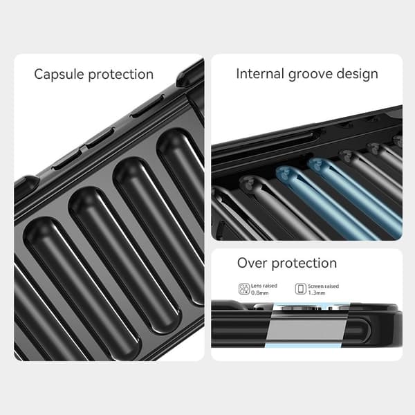 Capsule Samsung Galaxy A35 5G Skal TPU - Blå
