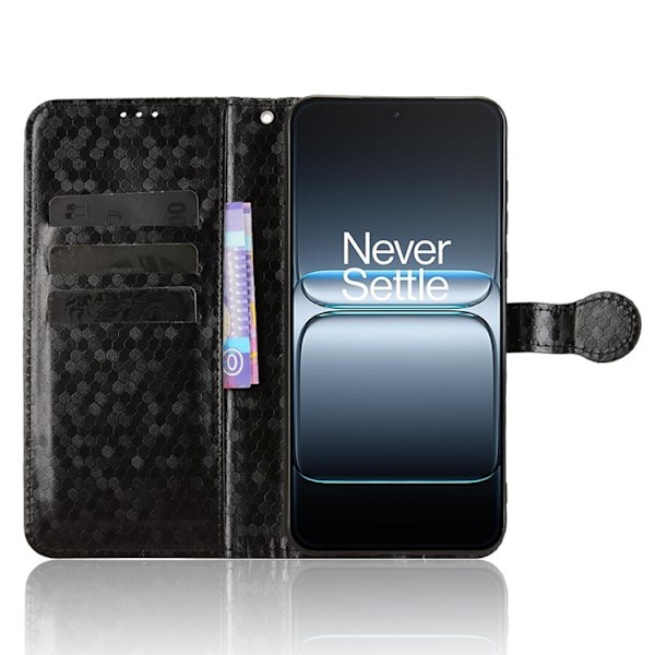 OnePlus Nord 5 Plånboksfodral Dot Pattern Imprint - Svart Svart