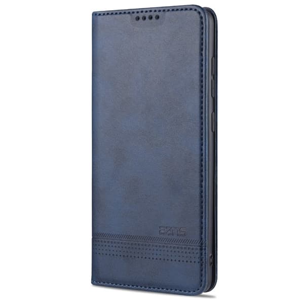 AZNS Samsung Galaxy A72 Plånboksfodral Konstläder - Blå