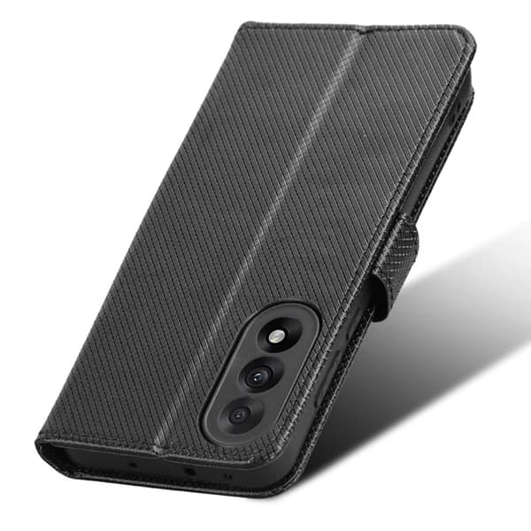 OnePlus Nord 5 Plånboksfodral Diamond Texture - Svart Svart