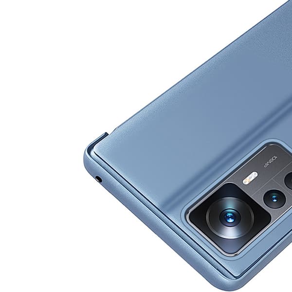 Xiaomi 12T/12T Pro Etui Clear View Flip - Sort Svart
