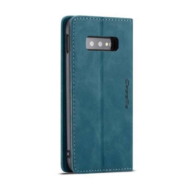 CASEME Plånboksfodral för Samsung Galax S10e - Blå Blå