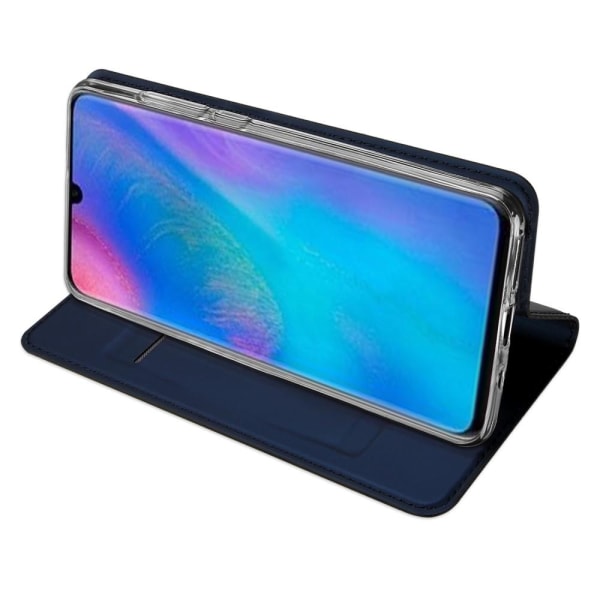 Dux Ducis lompakkokotelo Huawei P30 - Sininen Blue