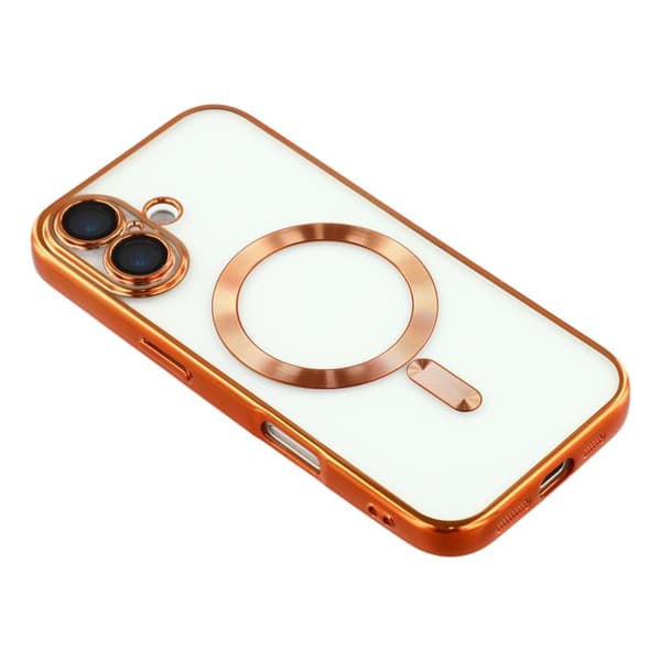X-LEVEL Mobilskal till iPhone 17 MagSafe Full Kamera Skydd Orange