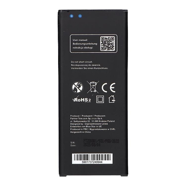 Blue Star Galaxy Note 4 Batteri N910 3400 mAh PREMIUM