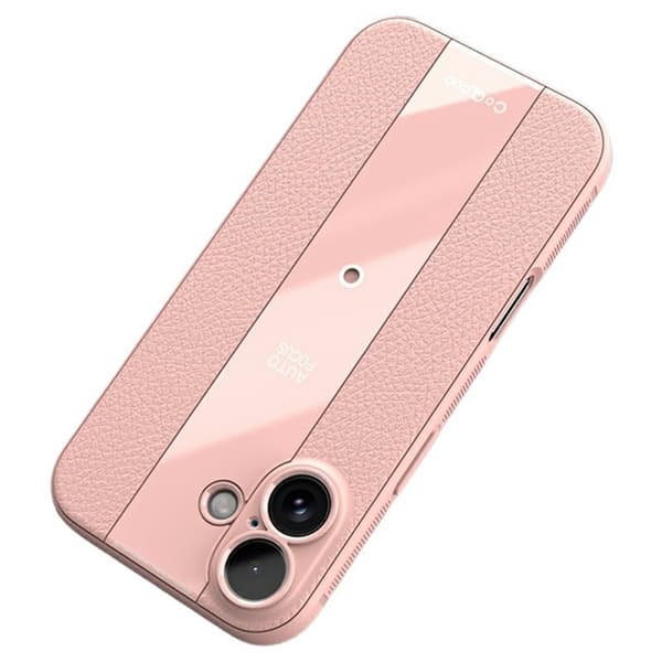Q.COO Mobilskal till iPhone 17 Acrylic Shockproof - Rosa Rosa