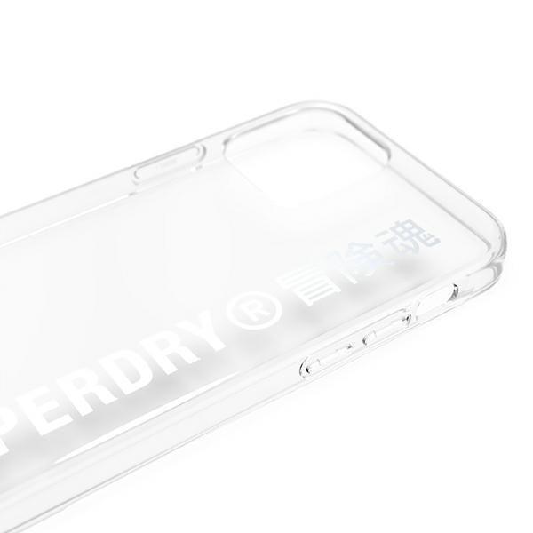 SuperDry Snap Clear Skal iPhone 12/12 Pro - Silver