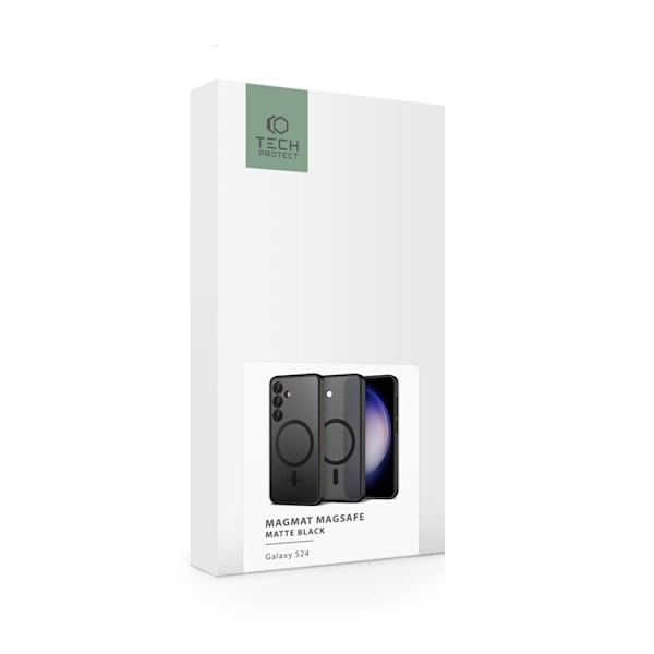 Tech-Protect Galaxy S24 Mobilskal Magsafe Magmat - Svart