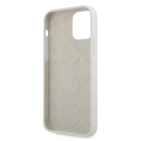 Guess Skal iPhone 12 Mini Script Vintage - Cream Beige