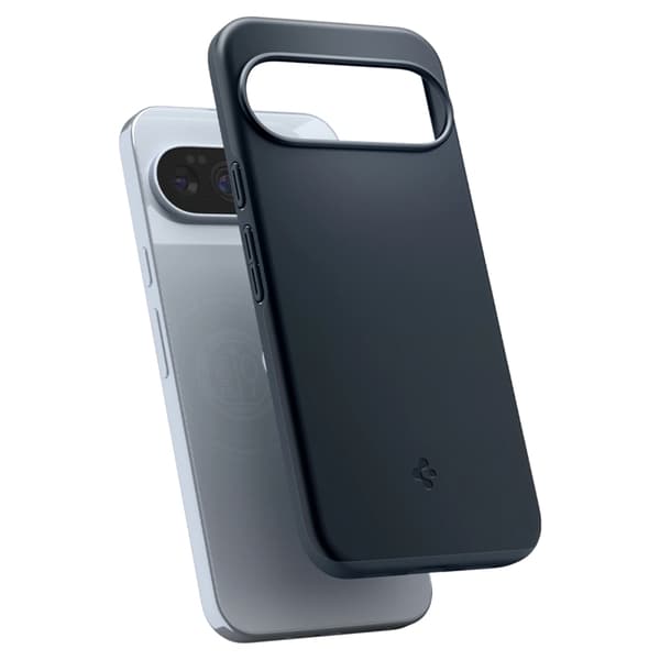 Spigen telefontaske til Google Pixel 10 Pro XL Magsafe Thin Fit - Metal Slate Blå