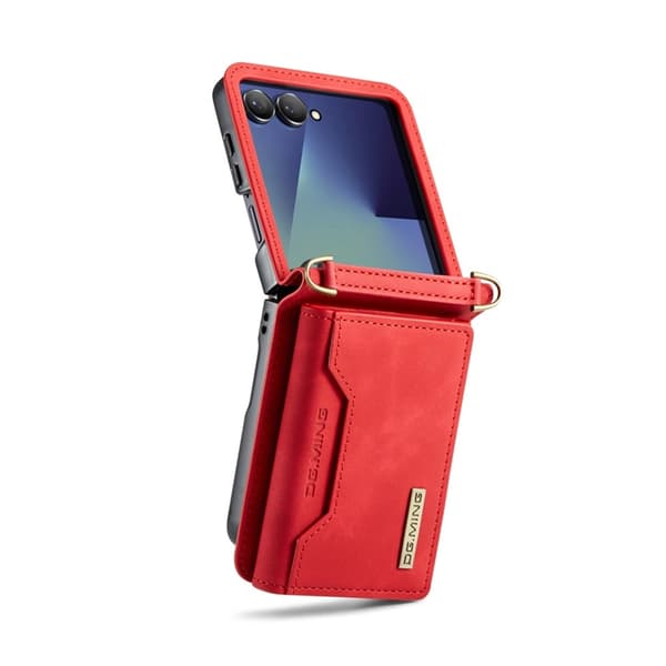 DG.MING Mobilskal till Galaxy Z Flip 7 Detachable M2 Röd