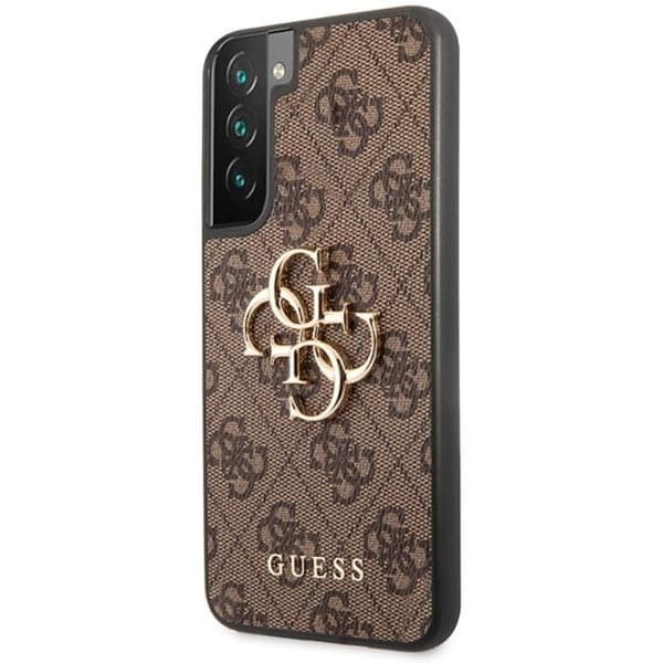 Guess Galaxy S23 Skal Big Metall Logo - Brun Brun