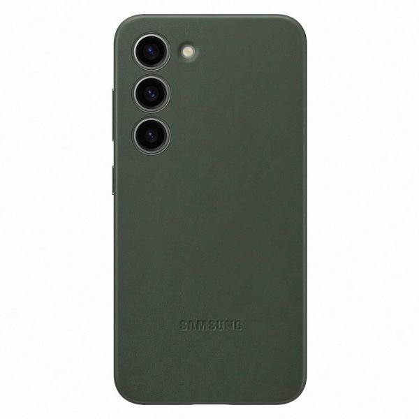 Samsung Galaxy S23 -kuori, nahka - vihreä